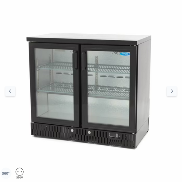  Ψυγείο ποτών 2 αρθρωτές πόρτες